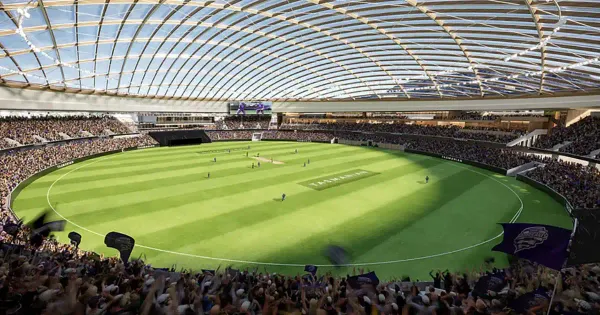 Hobart's new cricket stadium to be designed for indoor Test cricket