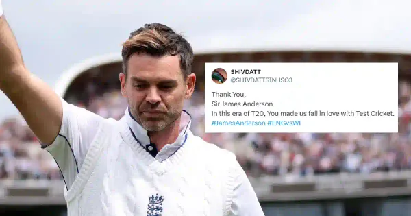 You made us fall in love with Test Cricket: Fans get emotional as James Anderson bids farewell