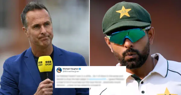 Michael Vaughan slams Pakistan for dropping Babar Azam; calls it a “stupid decision”