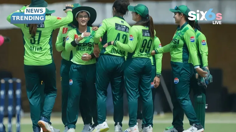 Pakistan Bank on Youth and Experience in Women’s World Cup 2025 Squad