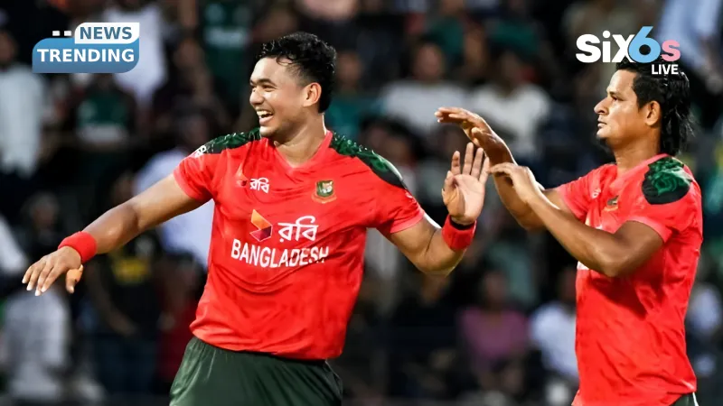 Nasum’s Grip, Tanzid’s Glow: Bangladesh Seals the Series with a Breeze in Sylhet