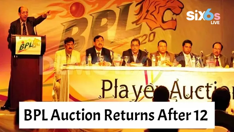 What Changes Bangladesh Might Embrace as the BPL Auction Returns